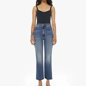 MOTHER Blue Straight Leg Women's Jeans